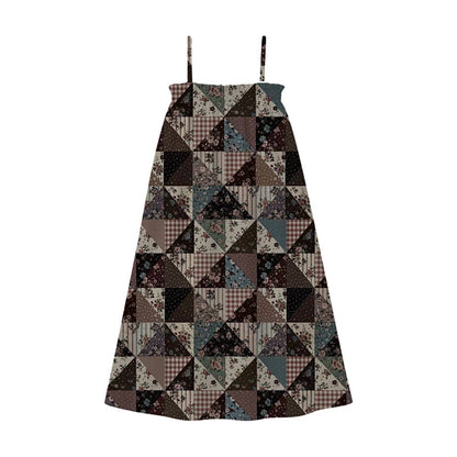 Patchwork and Posies Womens Dress: Small