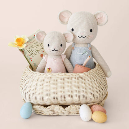 Beatrice the mouse (blush): Little - 13"