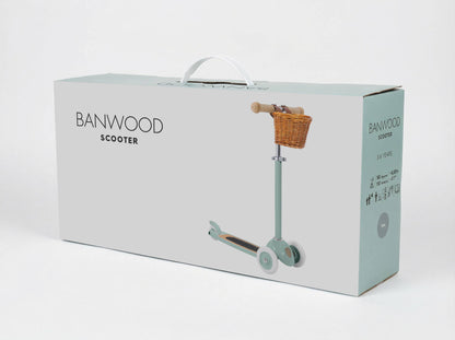 BANWOOD 3-WHEEL SCOOTER VINTAGE - CREAM