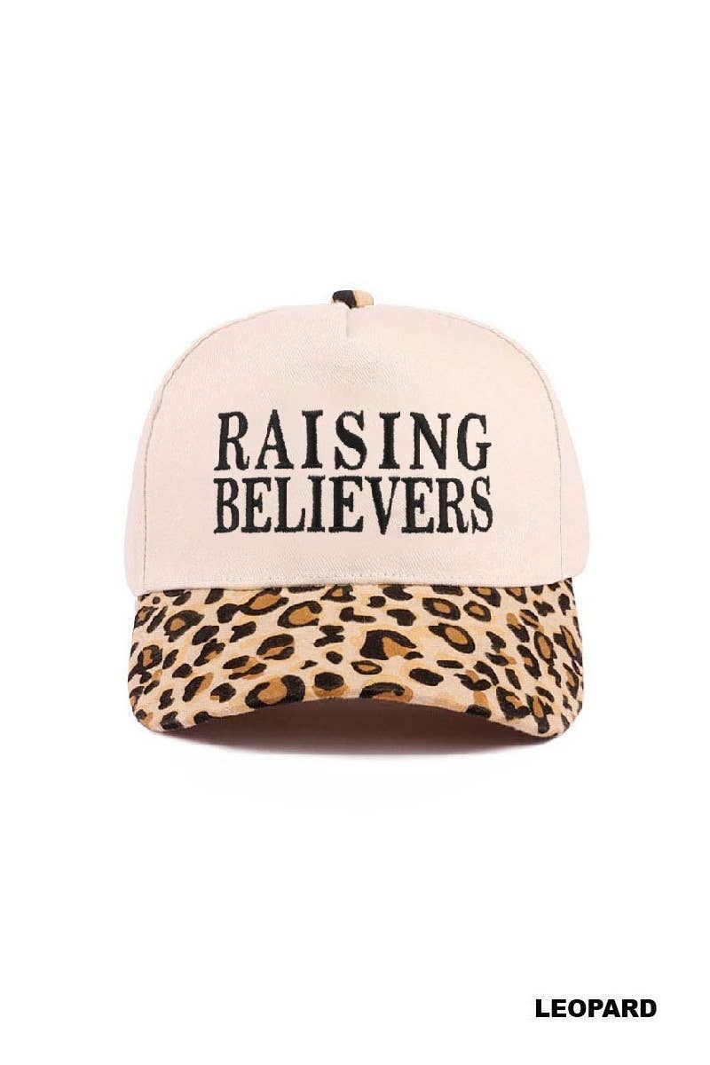 Raising Believers Hat- PAISLEY BLACK