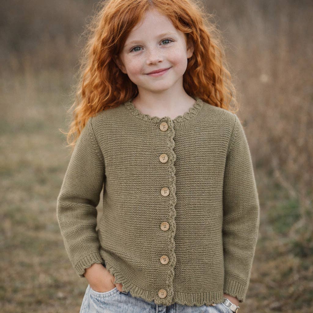 Baby Sophia Sweater: Oatmilk