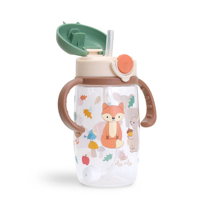 *NEW OPTIONS* Itzy Sips™ - Straw Cup With Snap-Close Lid: Ribbons & Roses