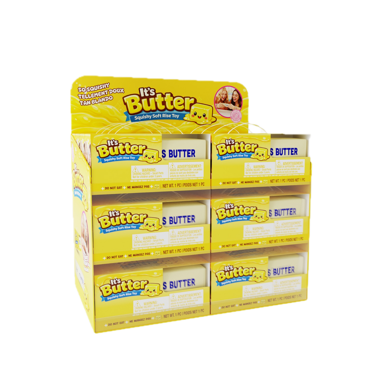 IT'S BUTTER JUST RIGHT 24 PCS - 2- 12 PC PDQ