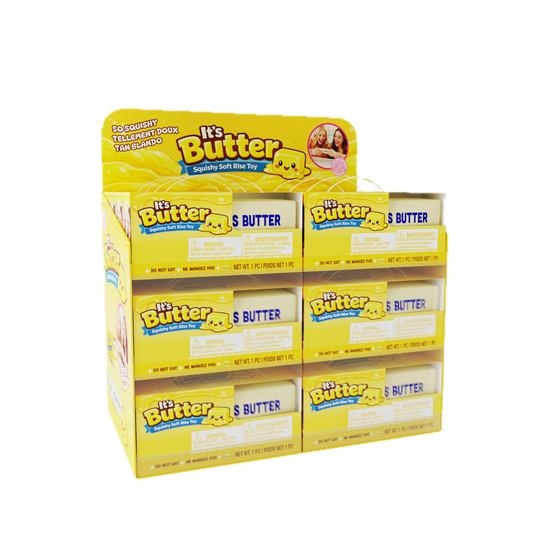 IT'S BUTTER JUST RIGHT 24 PCS - 2- 12 PC PDQ