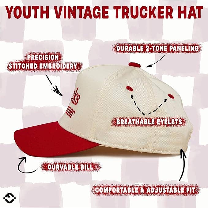 Kid/Baby 2-Tone Cap: Snacks for Dinner