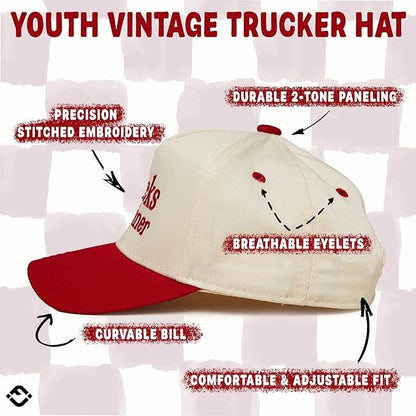 Kid/Baby 2-Tone Cap: Snacks for Dinner