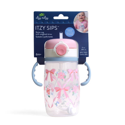 *NEW OPTIONS* Itzy Sips™ - Straw Cup With Snap-Close Lid: Giddy Up!