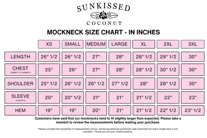 Quilted Pastel Mockneck Sweatshirt: Pastel