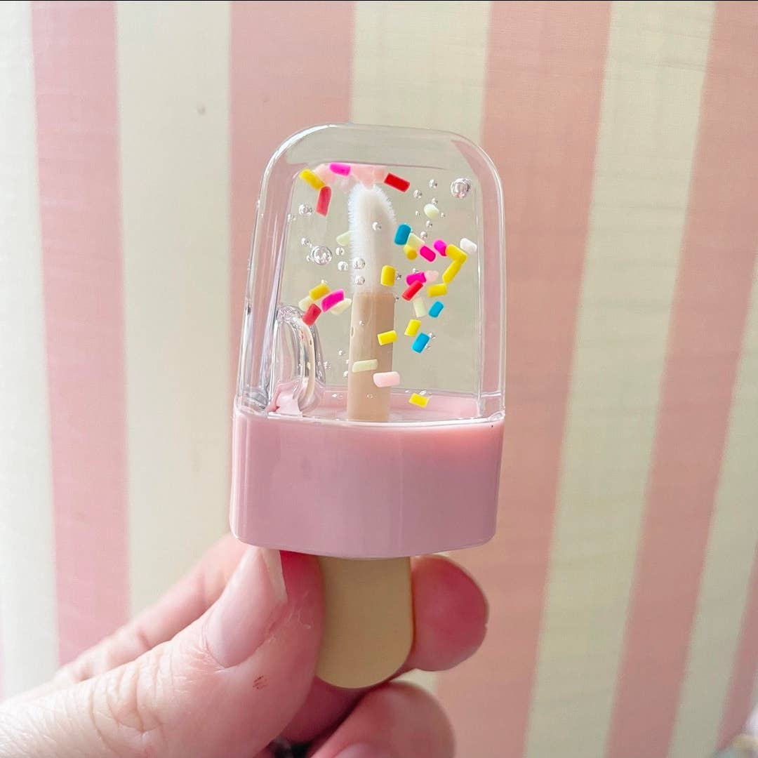 Pink Sprinkles Popsicle Lip Gloss