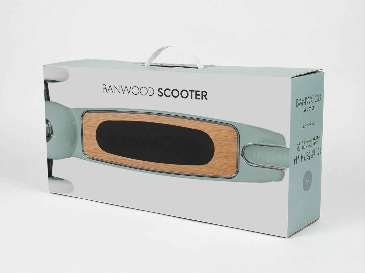 BANWOOD 3-WHEEL SCOOTER VINTAGE - CREAM