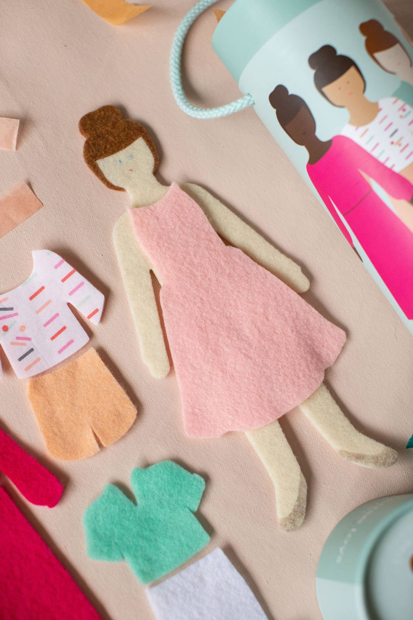 Felt Doll - Starter Girl: Honey