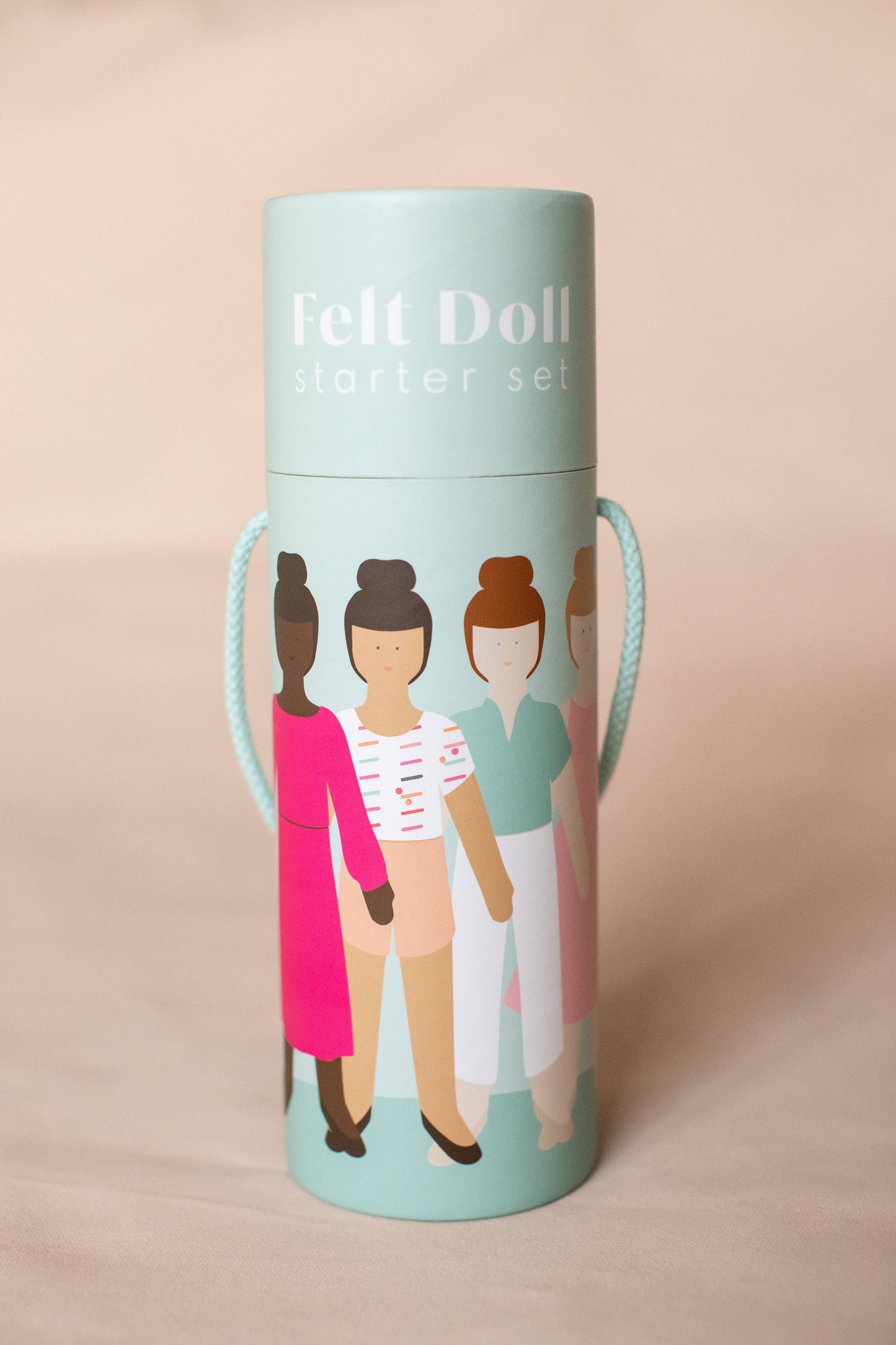Felt Doll - Starter Girl: Hazelnut