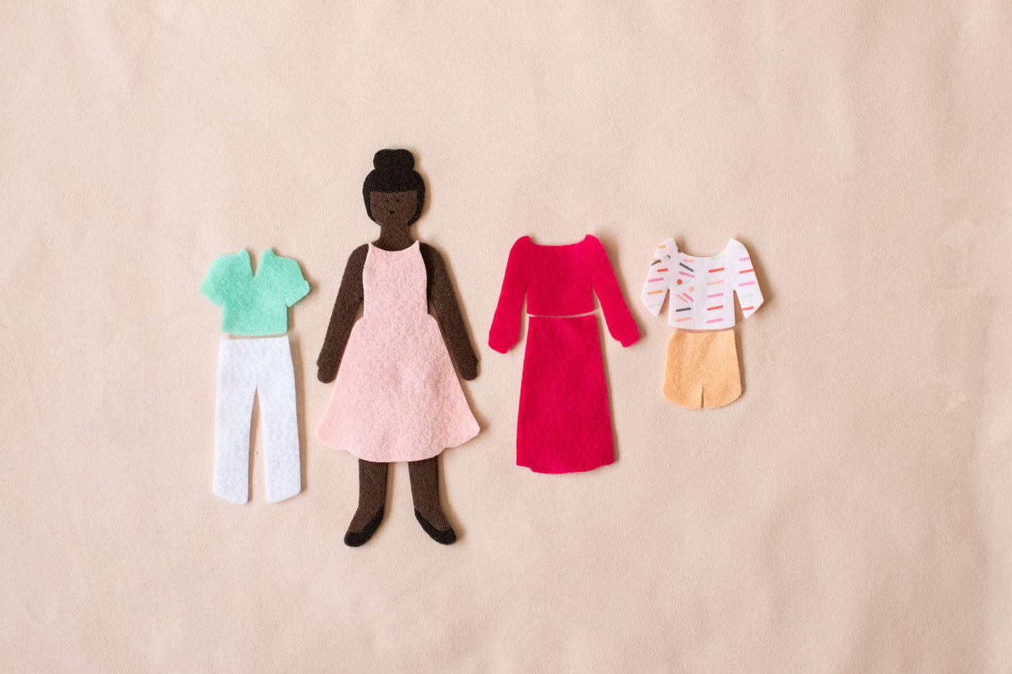 Felt Doll - Starter Girl: Cinnamon