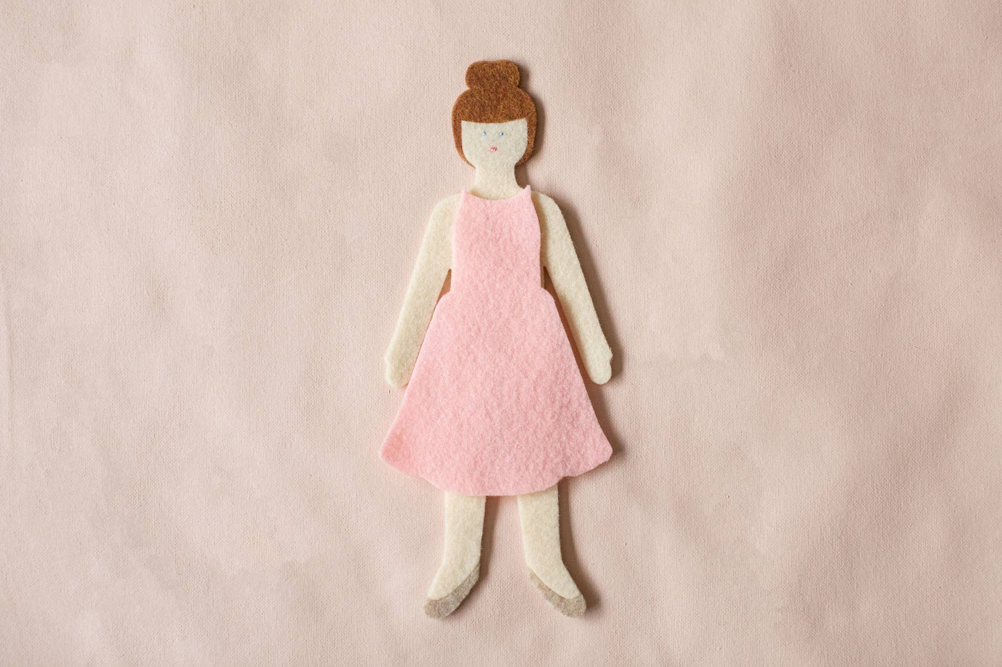 Felt Doll - Starter Girl in Cinnamon