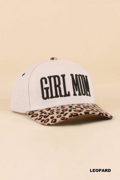 Girl Mom hat-camo