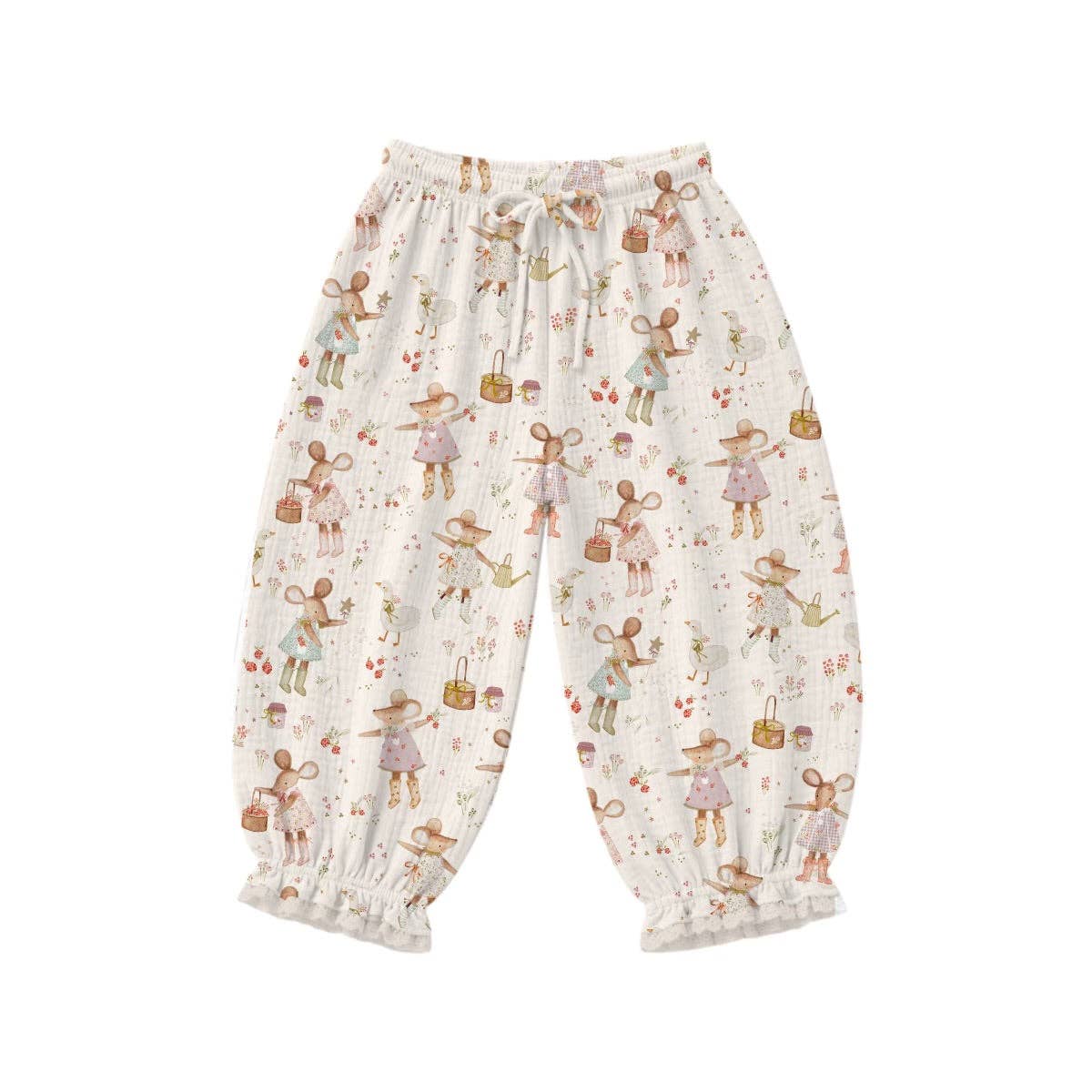Bramble and Berry Vintage Lace Balloon Pant: 2 year