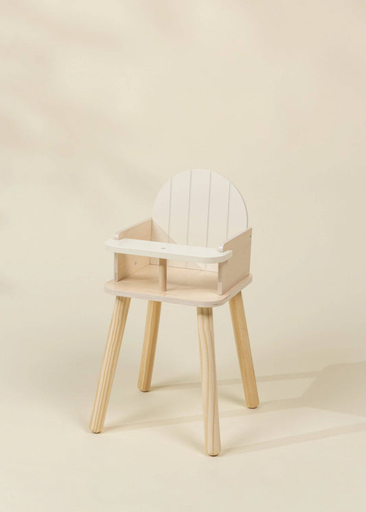 Wooden Dolls’ High Chair