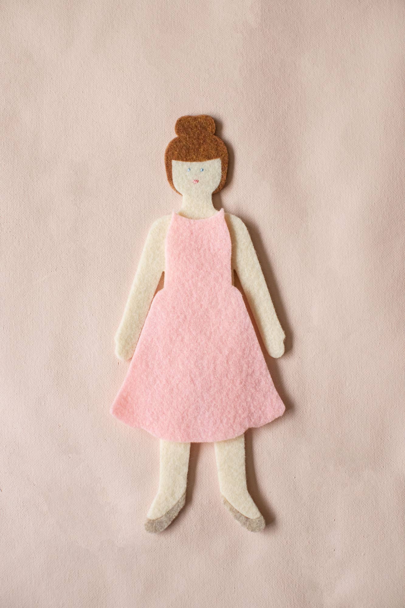 Felt Doll - Starter Girl in Cinnamon