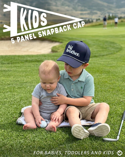 Kid's Golf Hat - Big Brother - Navy: Small
