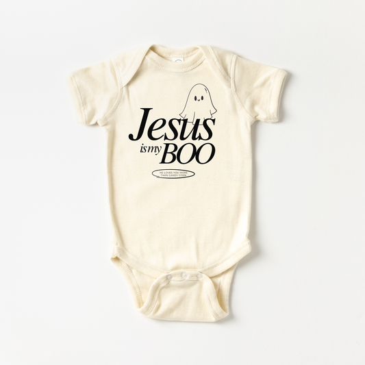 Jesus is my Boo Christian Halloween Kids Onesie