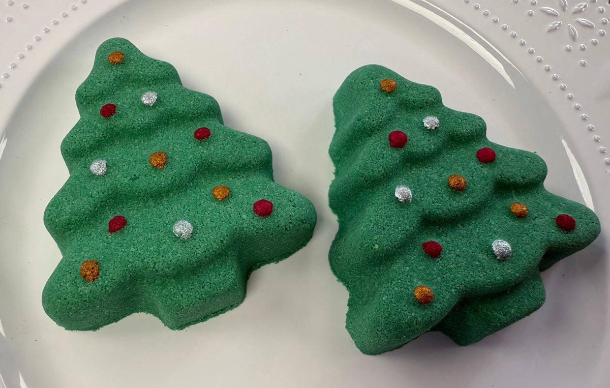 Christmas Tree Bath Bomb