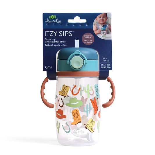*NEW OPTIONS* Itzy Sips™ - Straw Cup With Snap-Close Lid: Ribbons & Roses