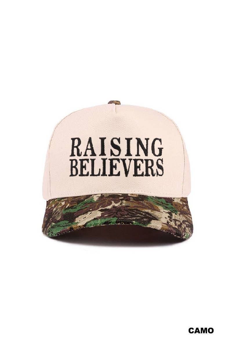 Raising Believers Hat- PAISLEY BLACK