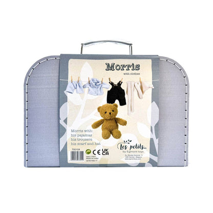 Morris With Clothes In A Case
