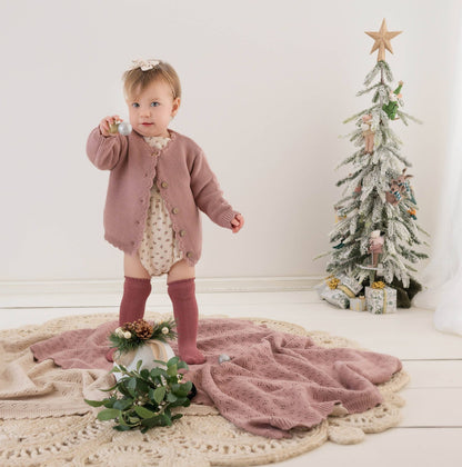 Baby Sophia Sweater: Oatmilk