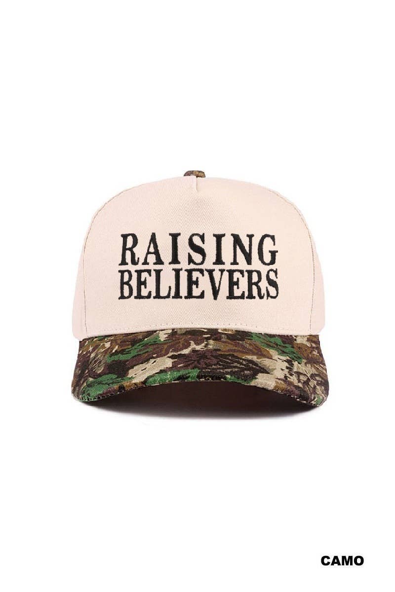 Raising Believers Hat- PAISLEY BLACK