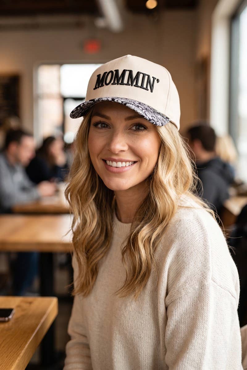 `Mommin' Two Tone Hat