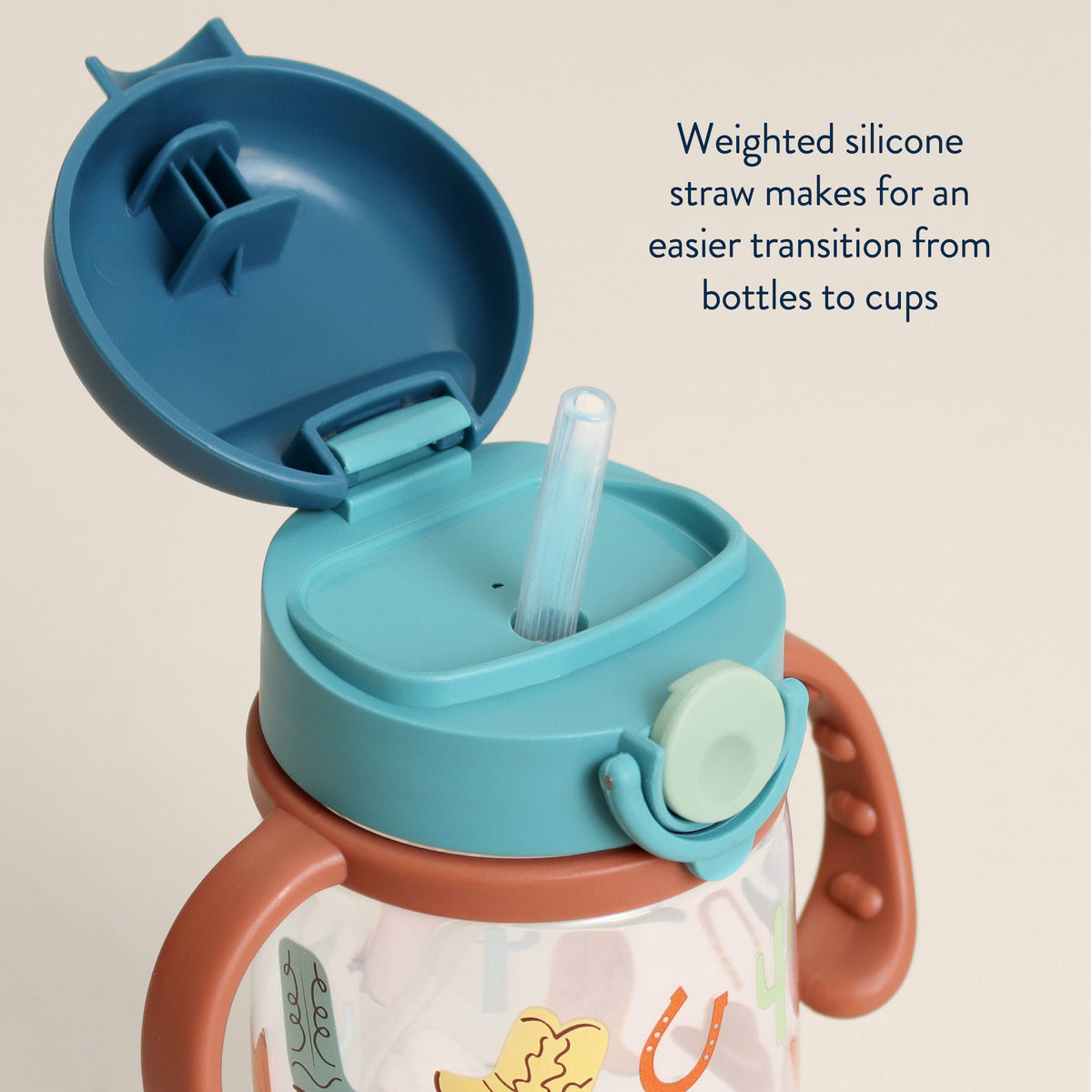 *NEW OPTIONS* Itzy Sips™ - Straw Cup With Snap-Close Lid: Giddy Up!