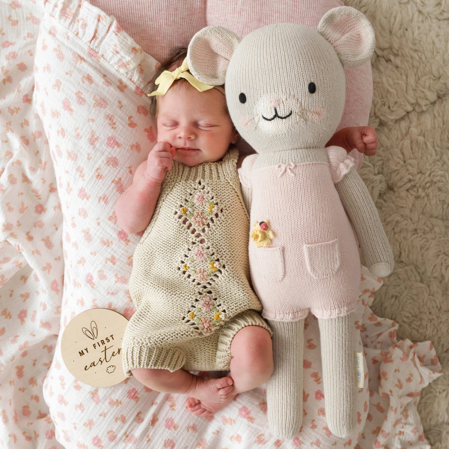 Beatrice the mouse (blush): Little - 13"