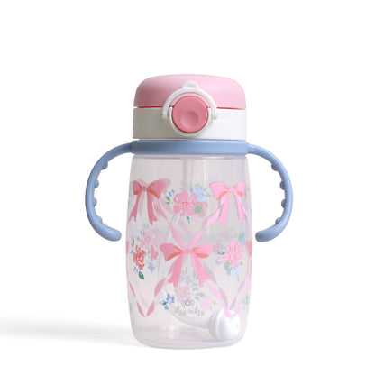 *NEW OPTIONS* Itzy Sips™ - Straw Cup With Snap-Close Lid: Ribbons & Roses