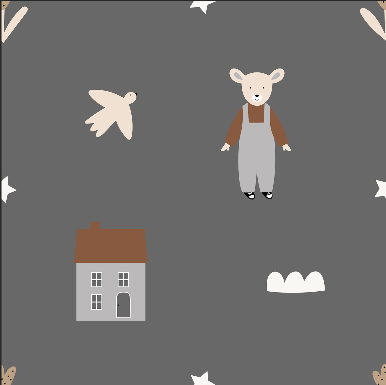 Vintage baby - Fall : Overalls & Home