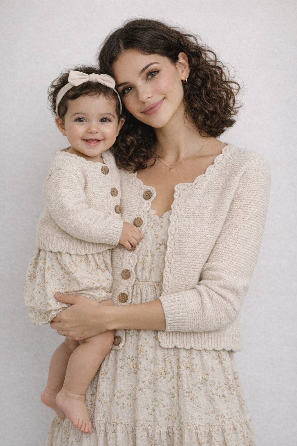 Baby Sophia Sweater: Oatmilk