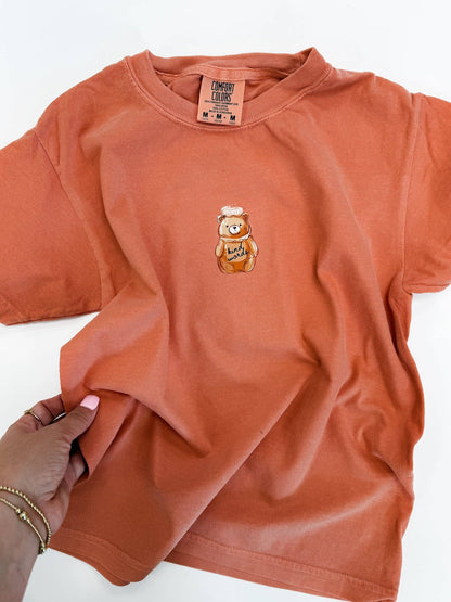 Terracotta Kind Words Honey Bear Tee - Kids