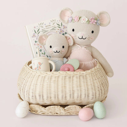Beatrice the mouse (periwinkle): Little - 13"