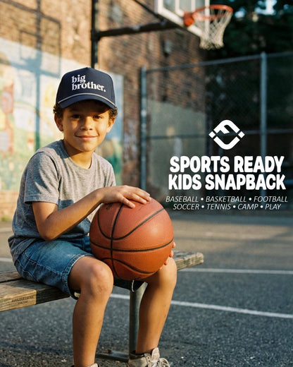 Kid's Golf Hat - Big Brother - Navy: Small