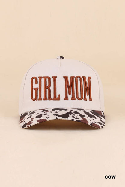 Girl Mom hat PAISLEY BLACK